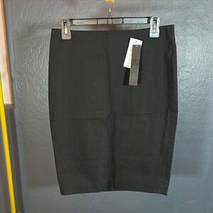 Cynthia Steffe Black Pencil Skirt Knee-Length Cocktail‎